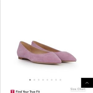 Pink flats